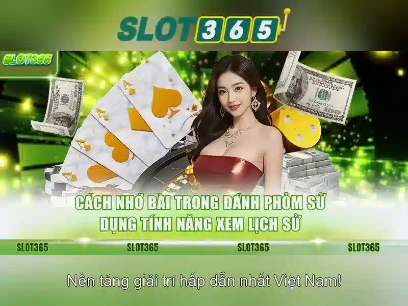 Slot365: Trải nghiệm chơi máy đánh bạc trực tuyến tuyệt vời